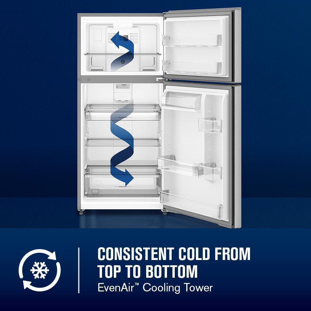 Maytag MRTX5119SZ 30-Inch Wide Top-Freezer Refrigerator With Garage Mode-19 Cu. Ft.