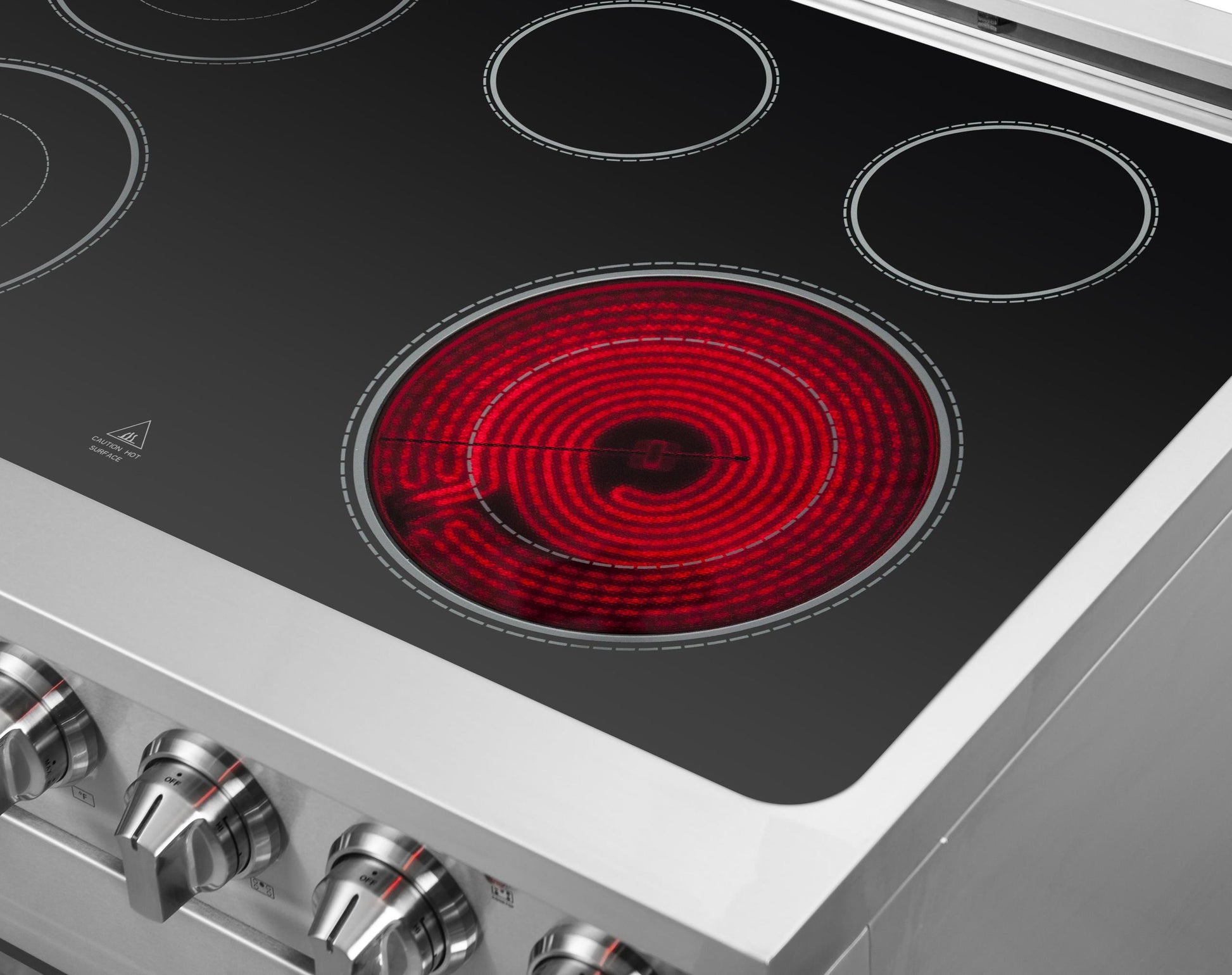 Forno FFSEL602036 Forno Massimo 36" Freestanding Chef _X000D_ Door Electric Range