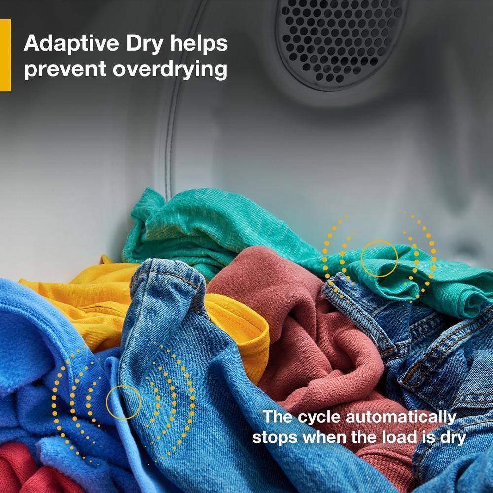 Whirlpool WED4307SW 7.0 Cu. Ft. Electric Dryer With Autosensing And Wrinkle Shield™ Option - Vented Top Load Matching