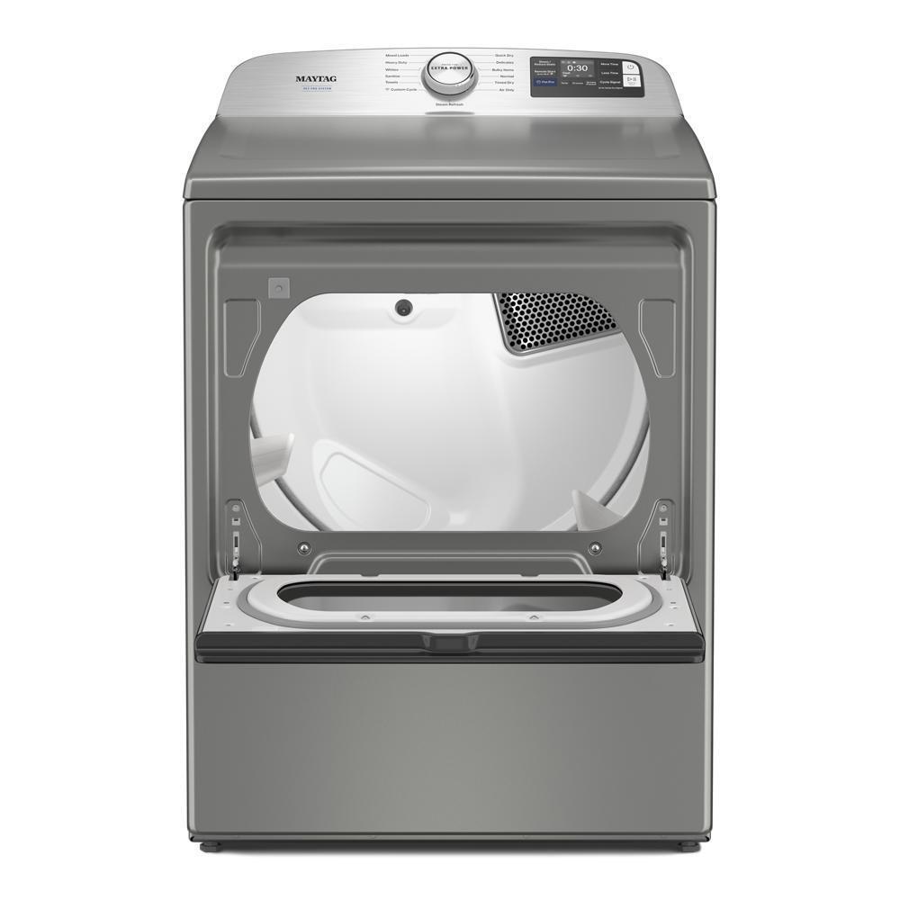 Maytag MED7405RR 7.4 Cu. Ft. Smart Top Load Dryer With Pet Pro Option
