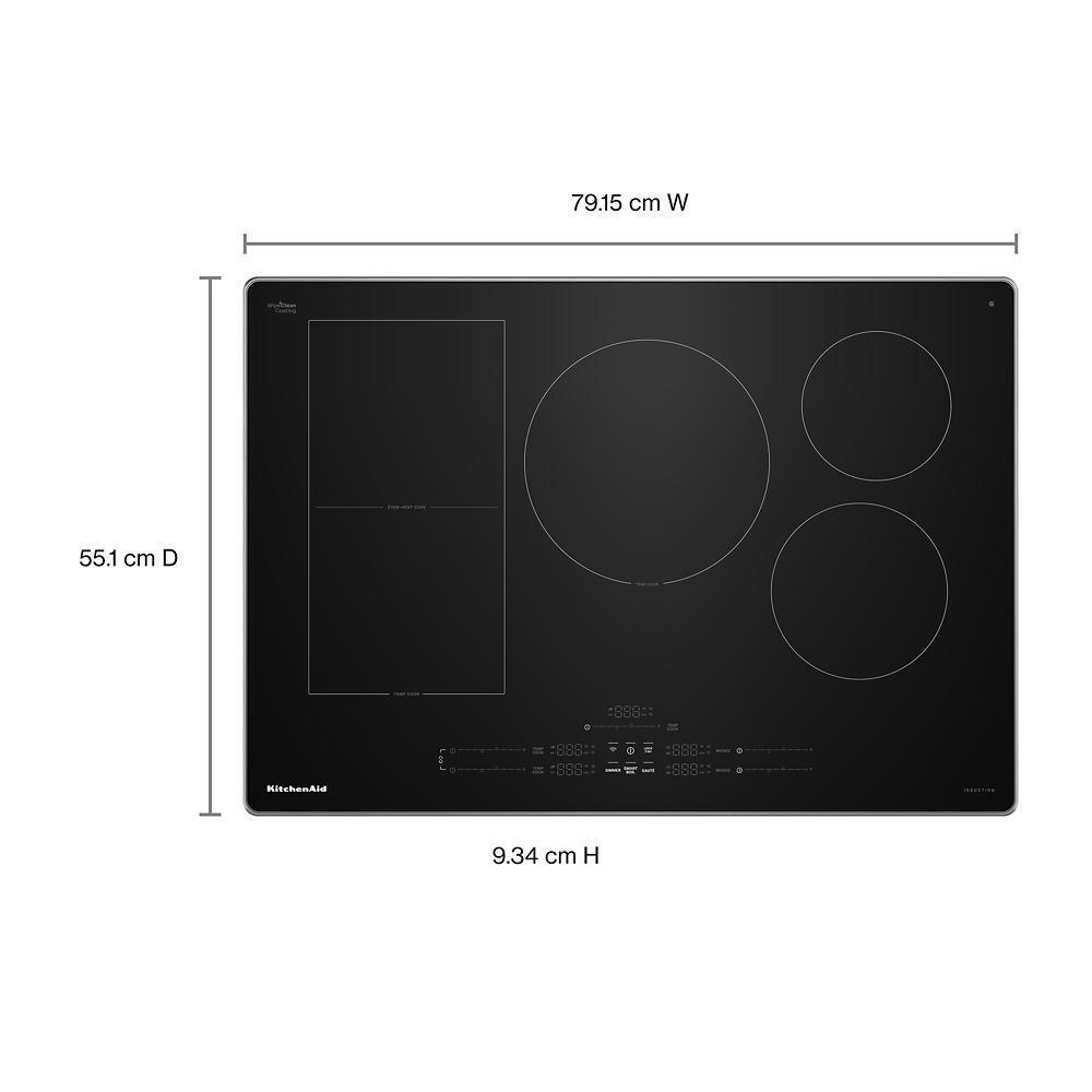 Kitchenaid KCIT730SSS 30" Temp Cook™ Induction Cooktop With 5 Cooking Zones