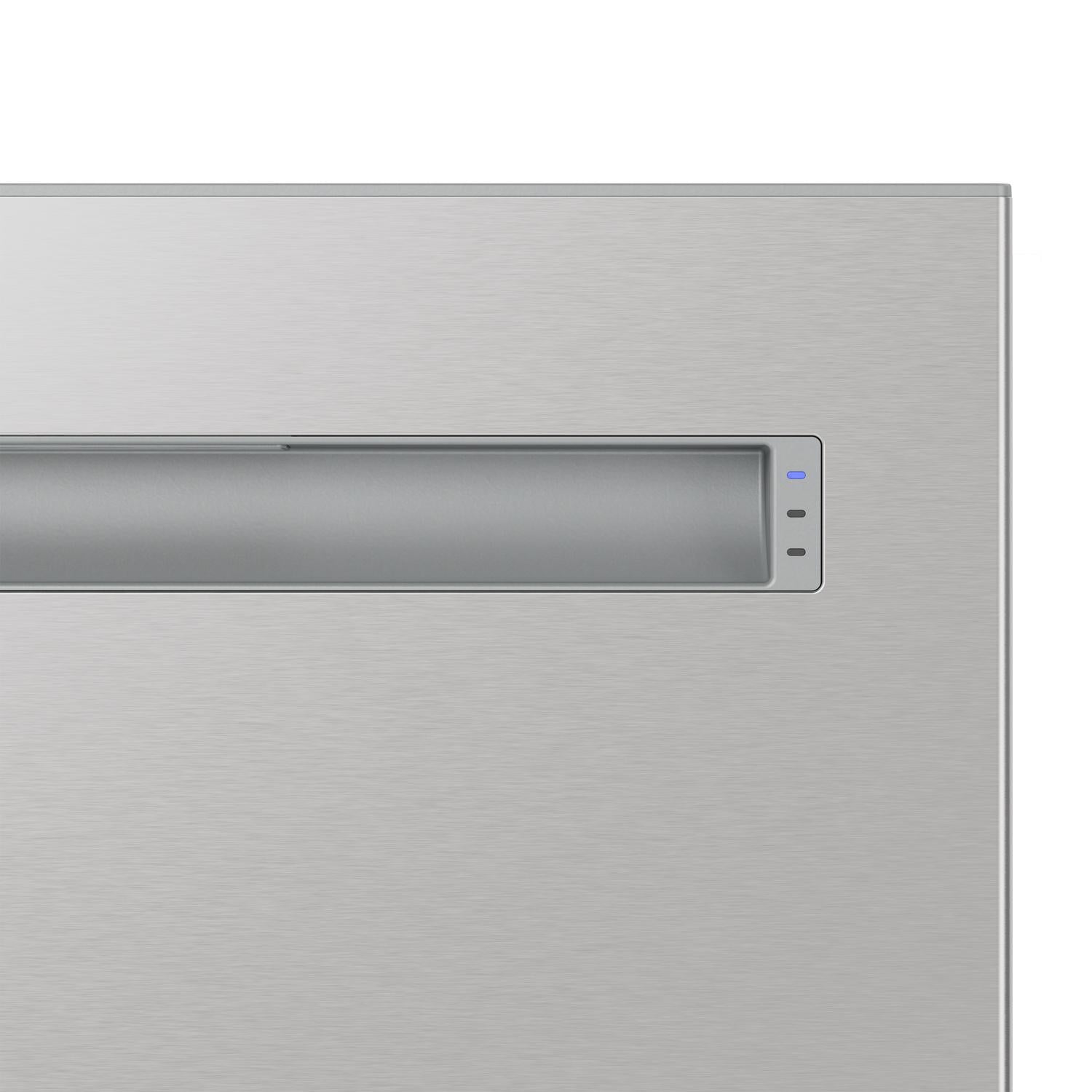 Sharp SDW6748SNS 24" Top Control Stainless Steel Pocket Handle 47 Dba Dishwasher With Auto Door Open