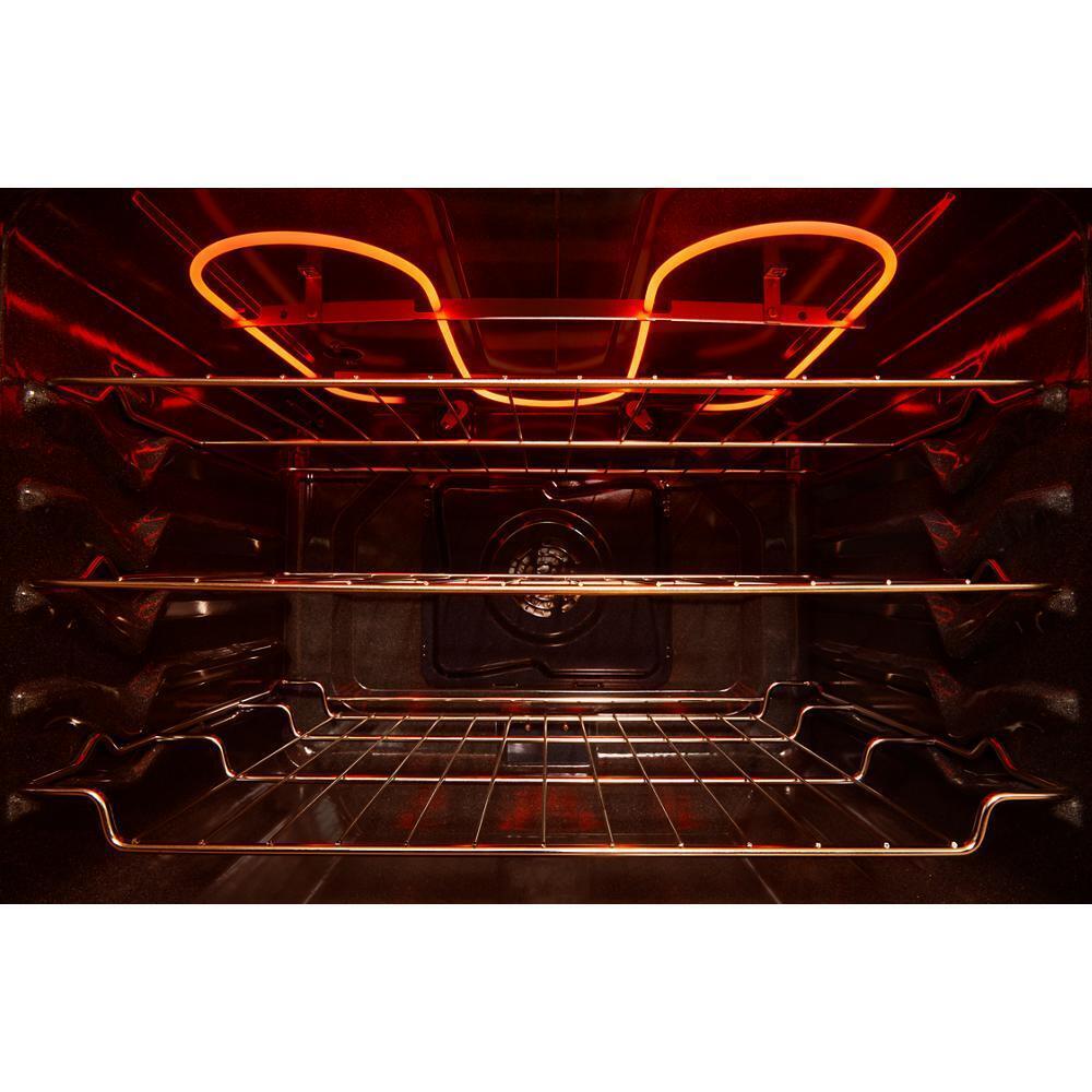 Whirlpool WFES7530RZ 30-Inch Smart Electric Smart Range With Air Cooking Technology, No Preheat Air Fry, High Speed Preheat Oven, Wipeclean™ Coating, And Steam/Self Clean