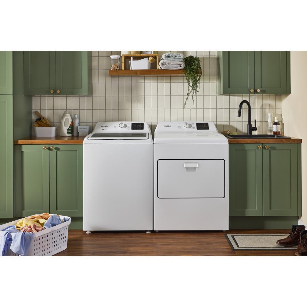 Whirlpool WGD4105LSW 7.0 Cu. Ft. Gas Long Vent Dryer With Autosensing - Vented Top Load Matching