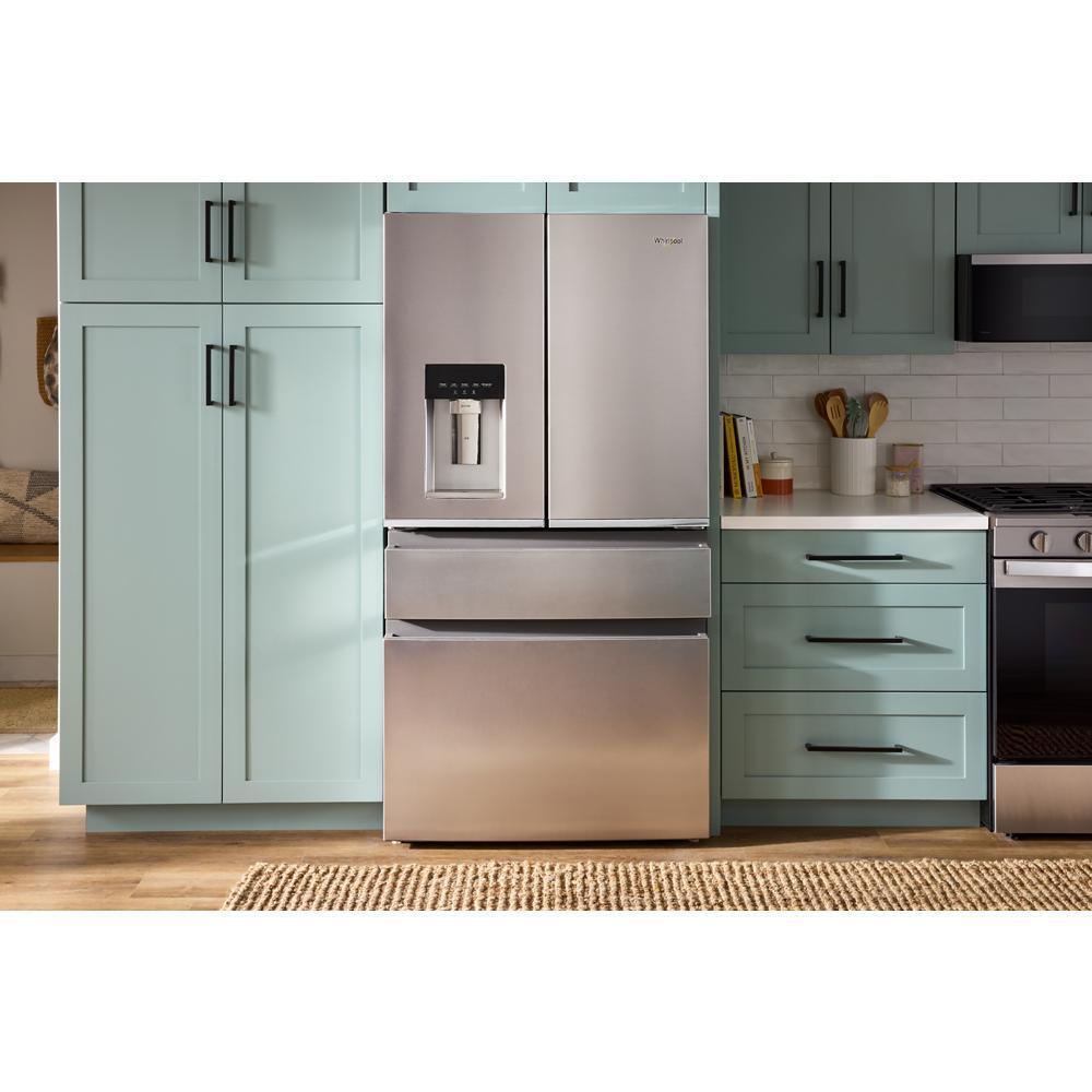 Whirlpool WRMC7036RV 36-Inch Wide True Counter Depth 4-Door French Door Refrigerator - 22 Cu. Ft.