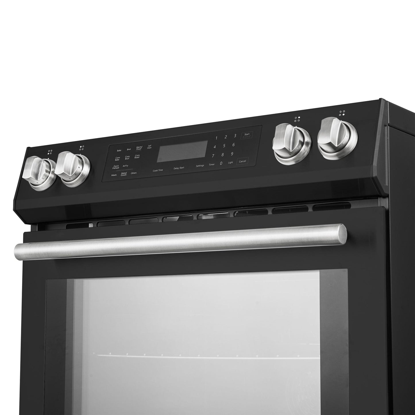 Forno FFSIN090530BLK Espresso Donatello 30-Inch Slide-In Induction Range Black