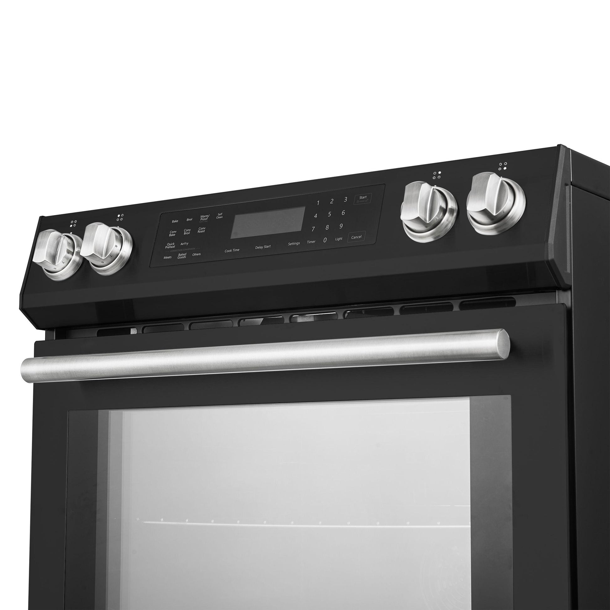 Forno FFSIN090530BLK Espresso Donatello 30-Inch Slide-In Induction Range Black