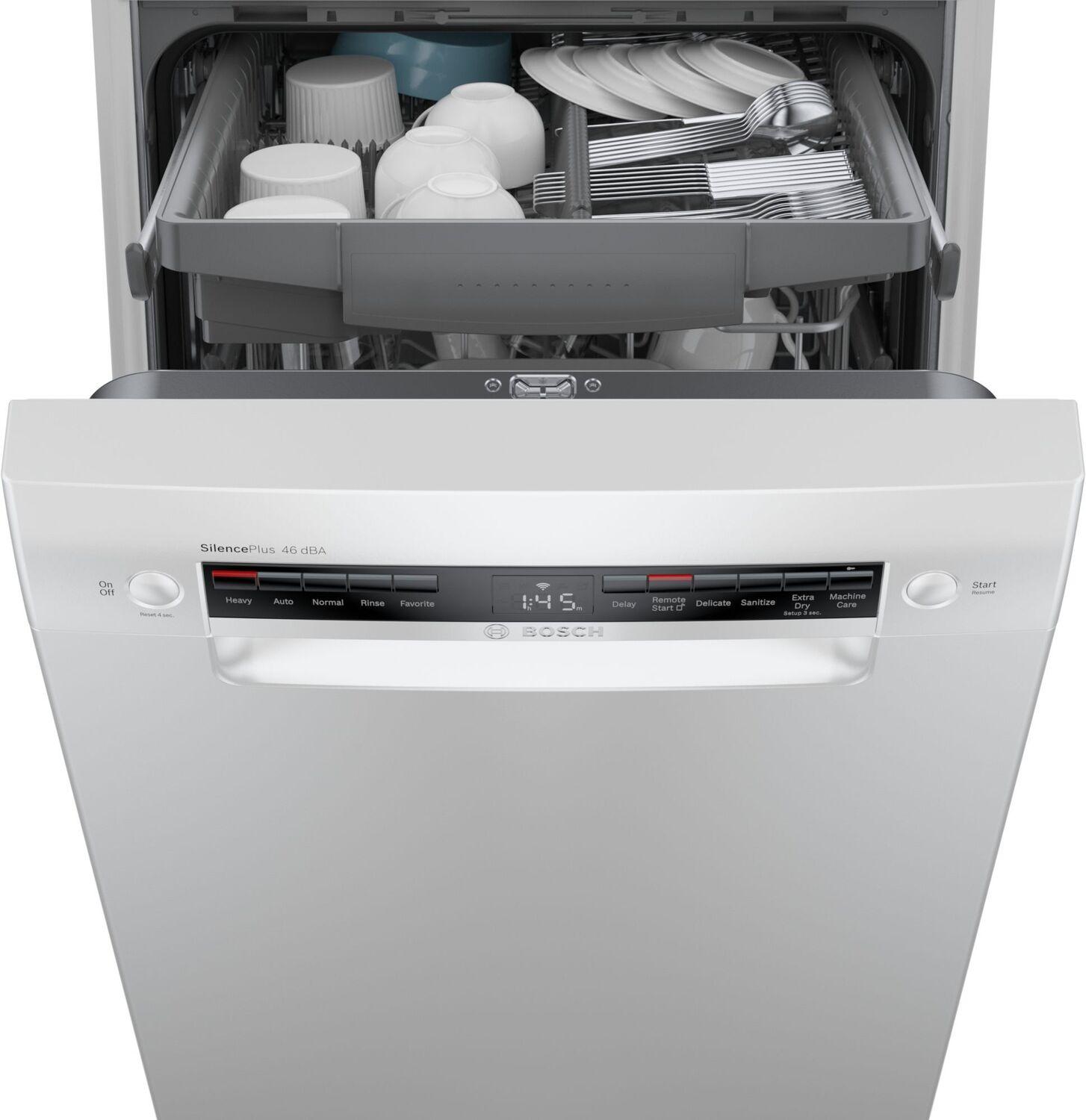 Bosch SPE53C52UC 300 Series Dishwasher 17 3/4" White Spe53C52Uc
