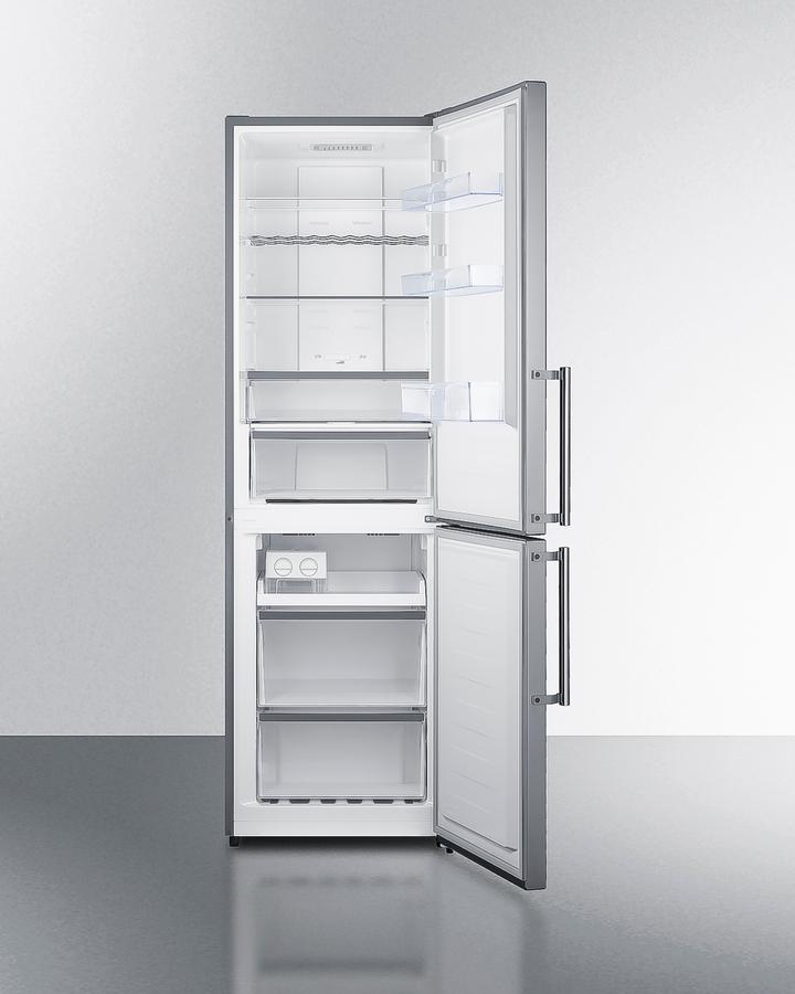 Summit FFBF235PL 24" Wide Bottom Freezer Refrigerator
