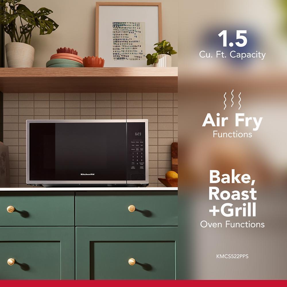 Kitchenaid KMCS122SPS 1.6 Cu. Ft. Countertop Microwave