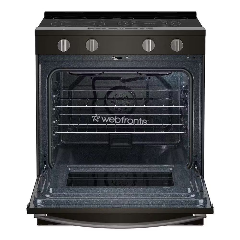 Whirlpool WSES5030SV 30-Inch Electric Smart Range With Air Cooking Technology