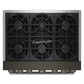 Kitchenaid KFDS936SBE 36-Inch 6 Burner Commercial-Style Dual Fuel Range With No Preheat Air Fry Mode