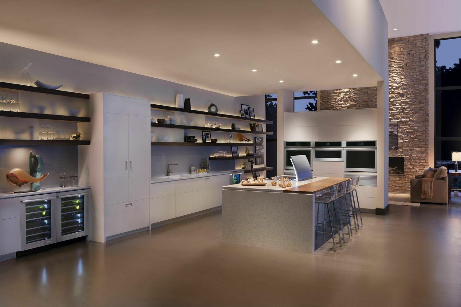 Jennair JUB24FLERS Euro-Style 24" Under Counter Beverage Center - Stainless Steel