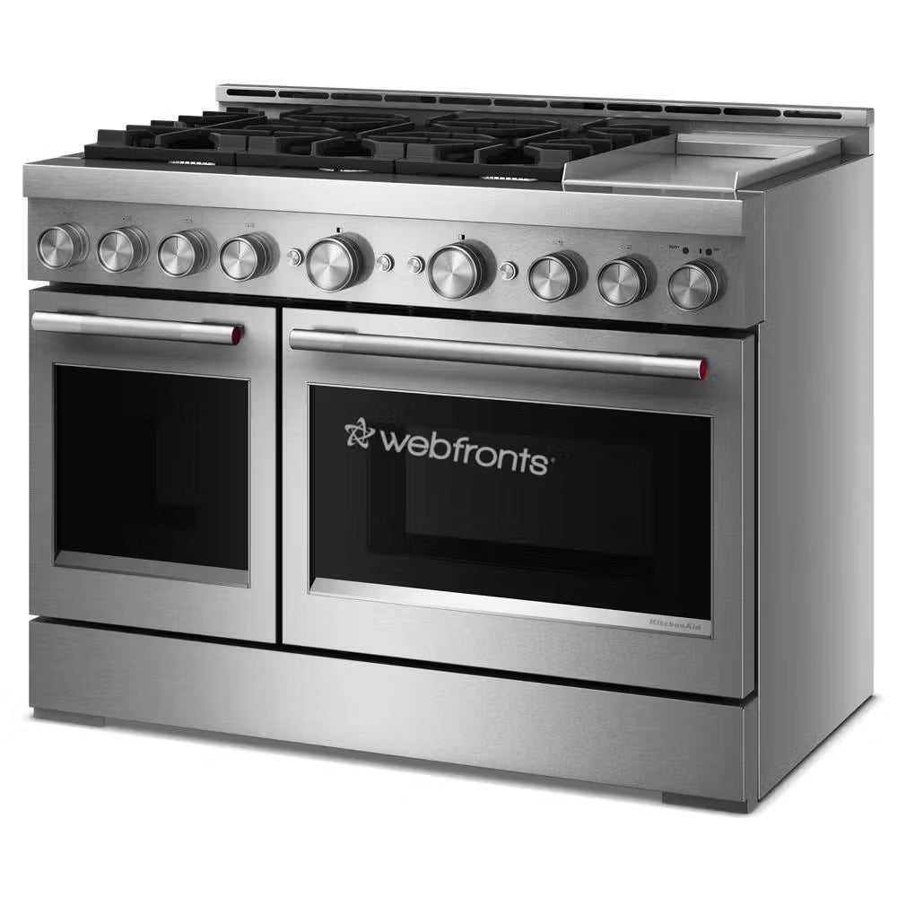 Kitchenaid KFGD948SSS Professional Gas Range | Town Appliance