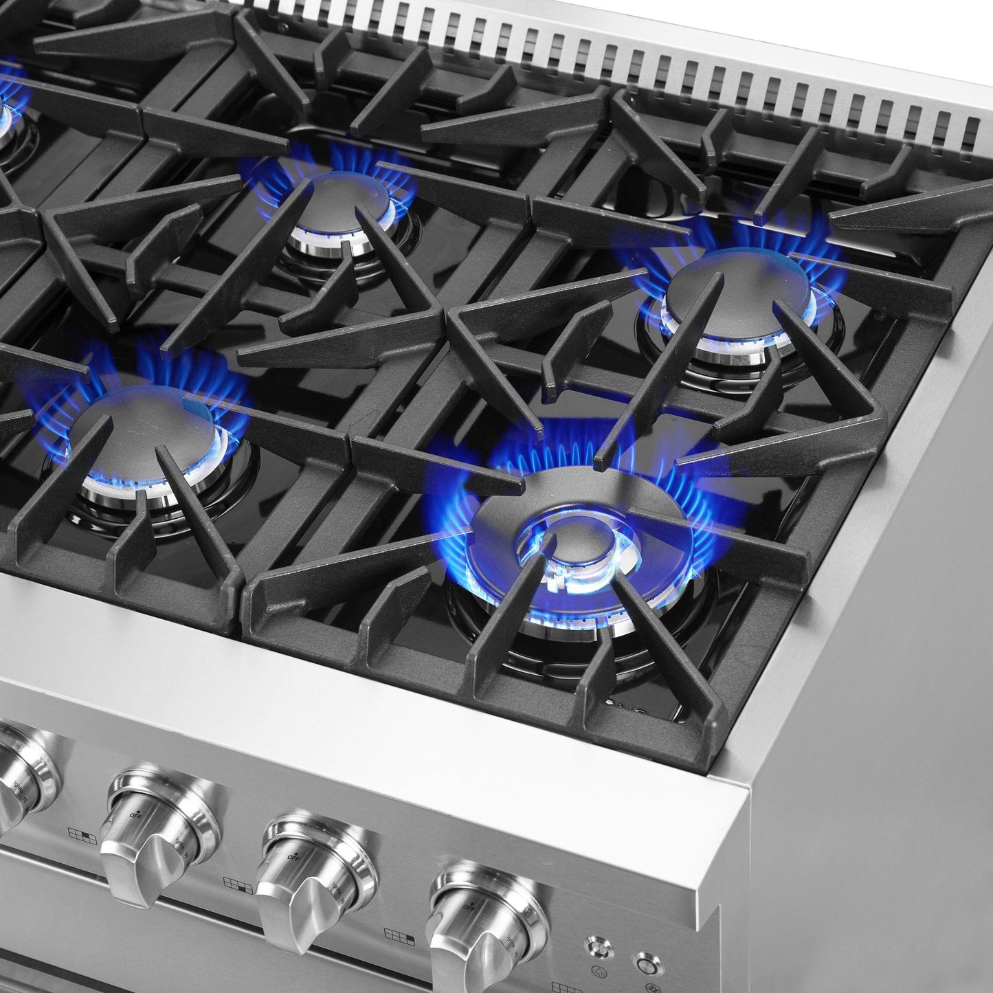 Forno FFSGS644448 Forno Galiano 48" Freestanding French Door Gas Range