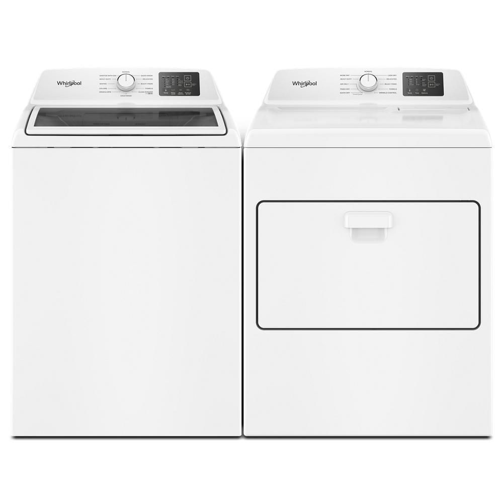 Whirlpool WTW4300SW 4.3 Cu. Ft. Whirlpool® Top Load Impeller Washer With Quick Wash Cycle And Soft Close Glass Lid