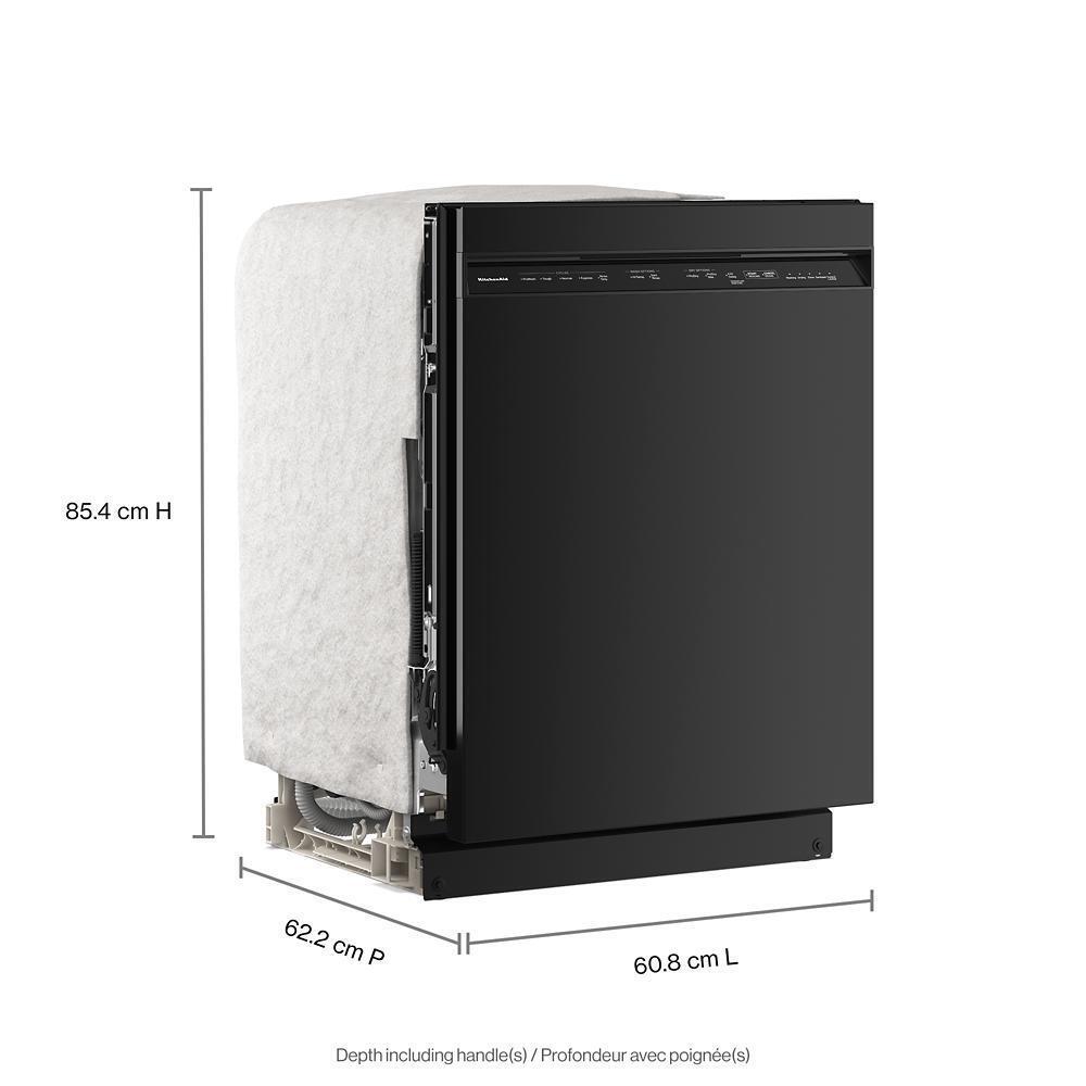 Kitchenaid KDFS224SBL Third Level Utensil Rack Dishwasher With 30+ Total Wash Jets, 47 Dba