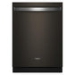 Whirlpool WDTS8024SV Whirlpool® 24-Inch Dishwasher With Total Coverage Wash Action And Auto Open Air Dry In Fingerprint Resistant Black Stainless