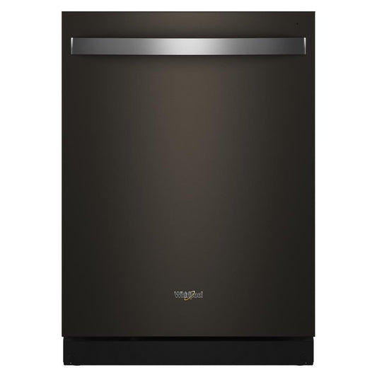Whirlpool WDTS8024SV Whirlpool® 24-Inch Dishwasher With Total Coverage Wash Action And Auto Open Air Dry In Fingerprint Resistant Black Stainless