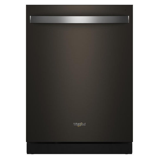 Whirlpool WDTS8024SV Whirlpool® 24-Inch Dishwasher With Total Coverage Wash Action And Auto Open Air Dry In Fingerprint Resistant Black Stainless