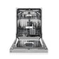 Bertazzoni DW24T3IPT26 24 Inch Dishwasher Tall Tub Full Touch User Interface, 16 Place Settings, 39 Db, 8 Wash Cycles Panel Ready