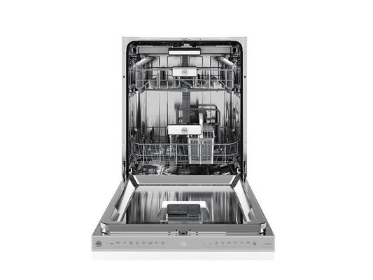 Bertazzoni DW24T3IPT26 24 Inch Dishwasher Tall Tub Full Touch User Interface, 16 Place Settings, 39 Db, 8 Wash Cycles Panel Ready
