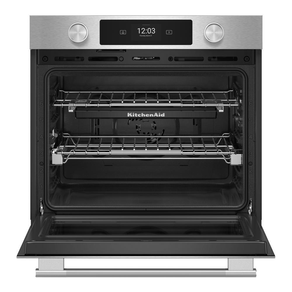 Kitchenaid KOES930SPS 30-Inch Smart Electric Single Wall Oven With Intelligent Cooking Camera - Printshield™ Finish