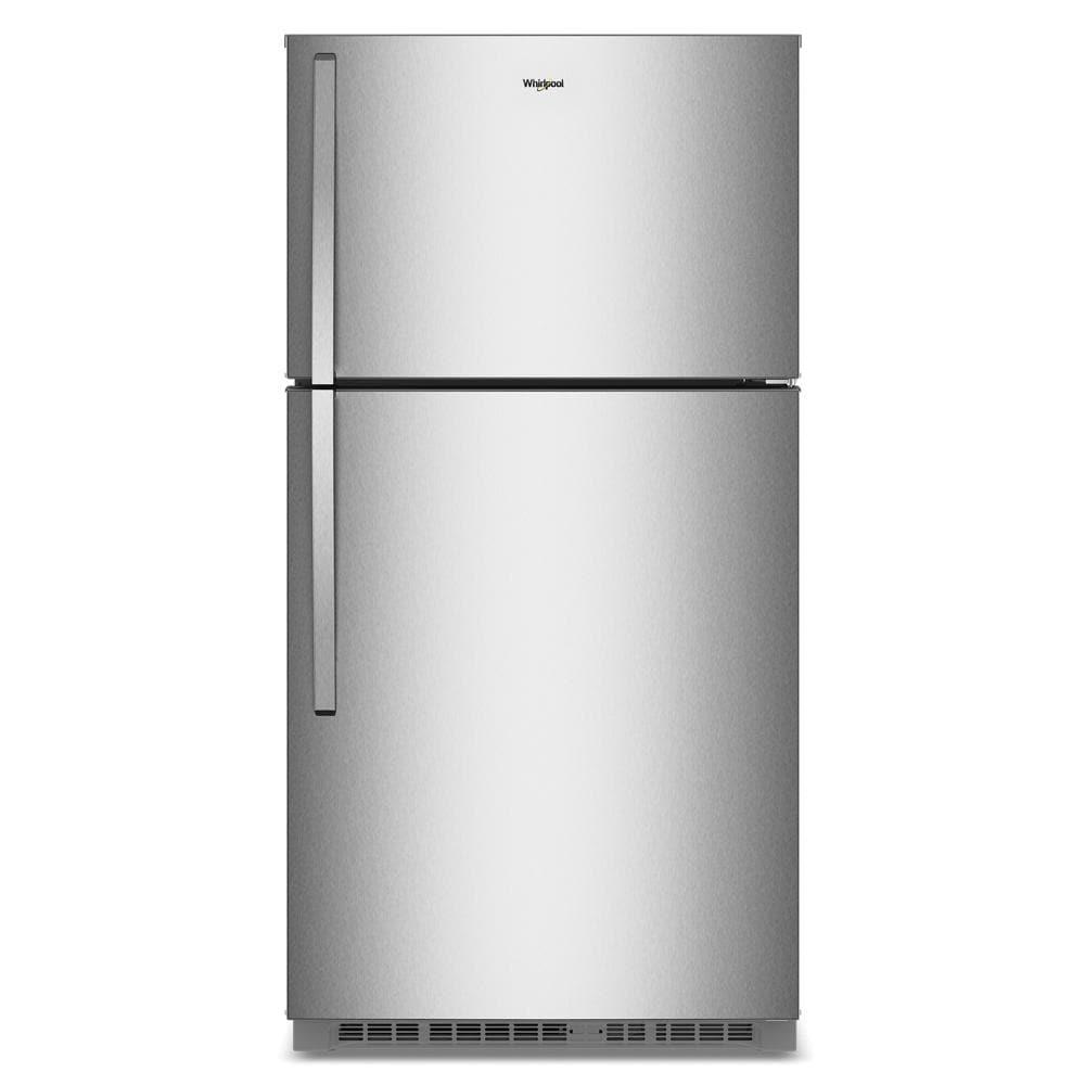 Whirlpool WRTX7421TZ Whirlpool® 32.8-Inch Wide Top Freezer Refrigerator With Total Coverage Cooling- 21.3 Cu. Ft.