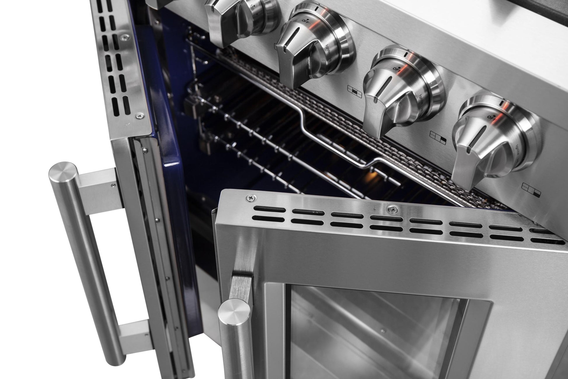 Forno FFSGS643930 Forno Massimo 30" Freestanding French Door Gas Convection Range