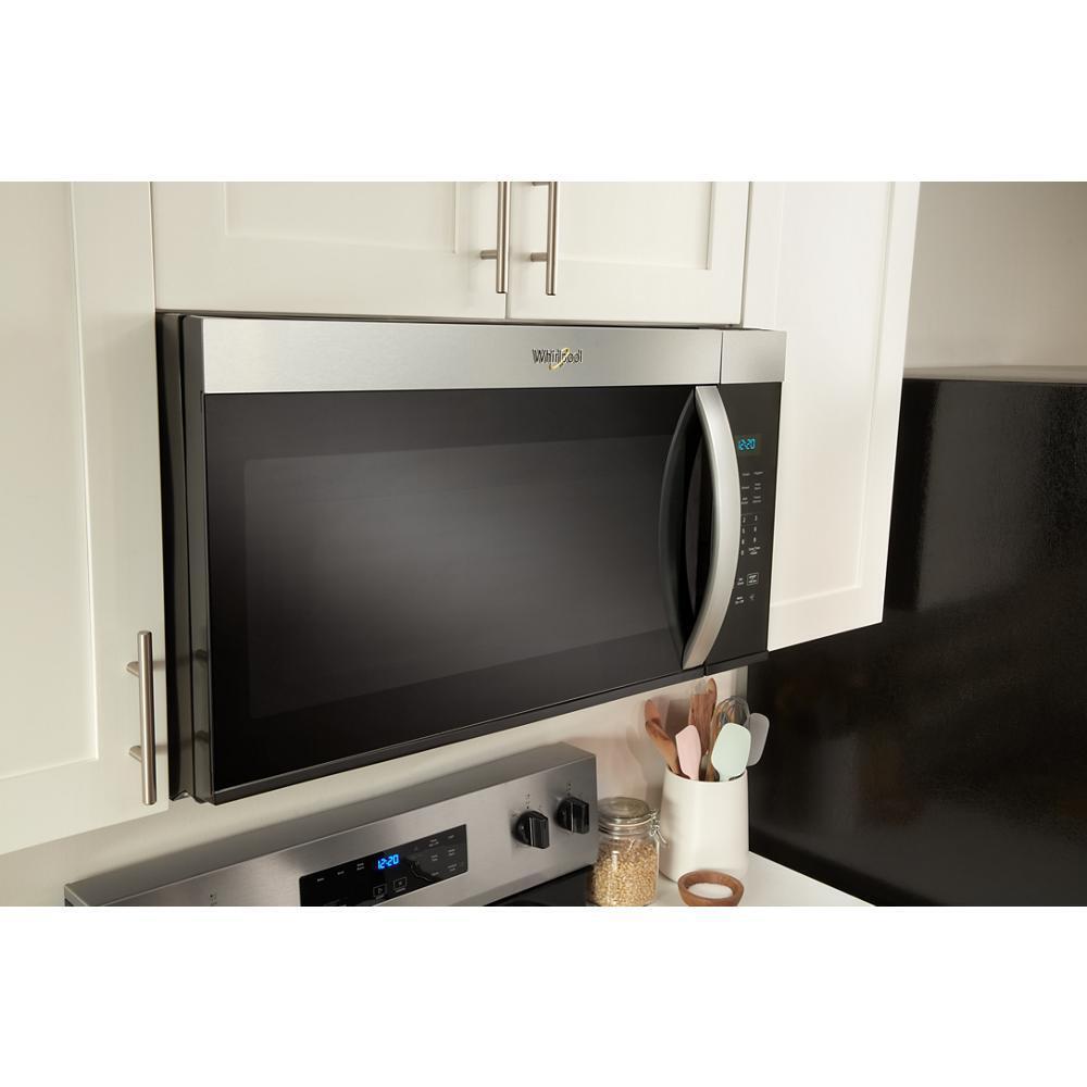 Whirlpool WMMS3130RZ 30 W 1.7 Cu. Ft Over The Range Microwave With 1000-Watts Cooking Power