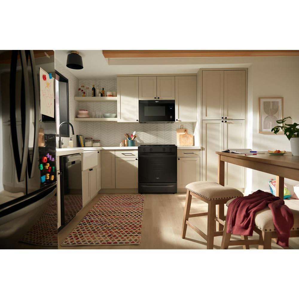 Whirlpool WSGS3330TB 30-Inch Gas Range With No Preheat Mode And Slow Cook