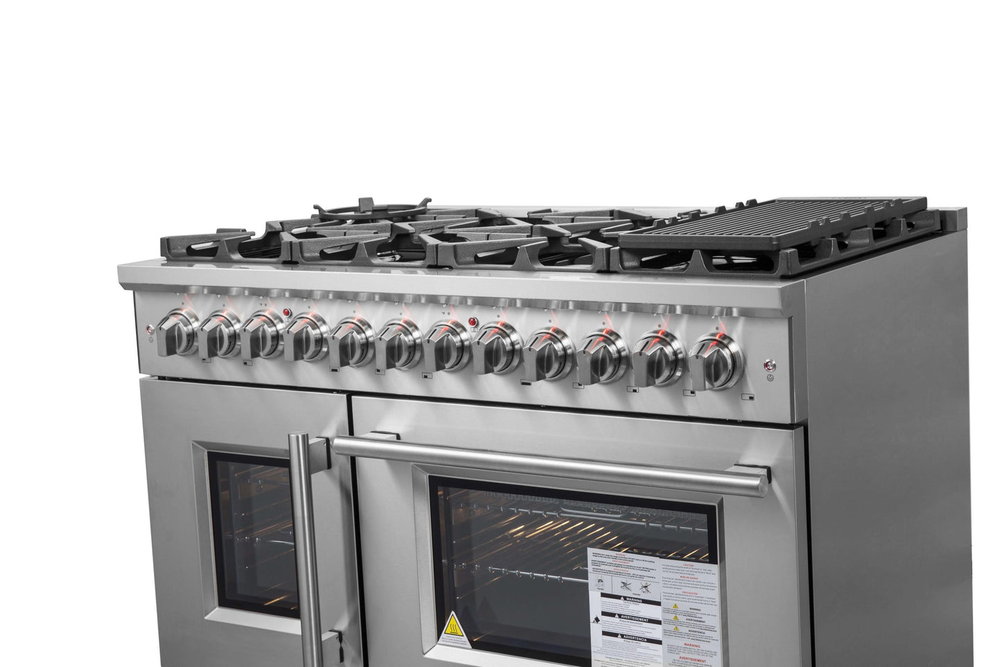 Forno FFSGS632548 Forno Massimo 48" Freestanding French Door Dual Fuel Range