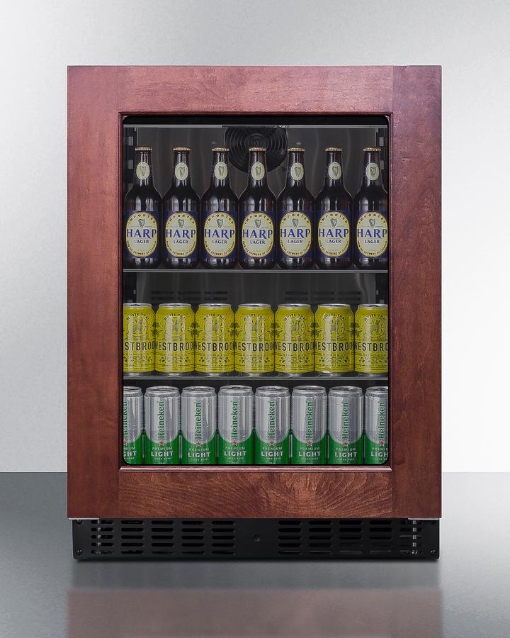 Summit ASDG2411PNRLHD 24" Wide Built-In Beverage Center, Ada Compliant (Panel Not Included)