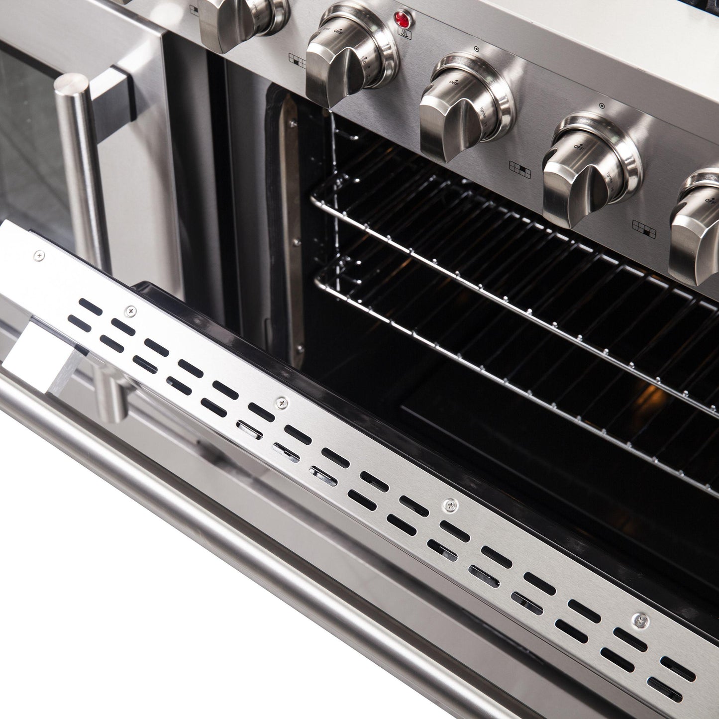 Forno FFSGS644448 Forno Galiano 48" Freestanding French Door Gas Range