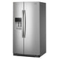 Whirlpool WRSF5536RZ 36-Inch Wide Side-By-Side Refrigerator - 28 Cu. Ft.