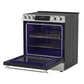 Sharp SSR3076SNS 30 In. 5 Burner 6.3 Cu. Ft. Slide-In Electric Range With True European Convection