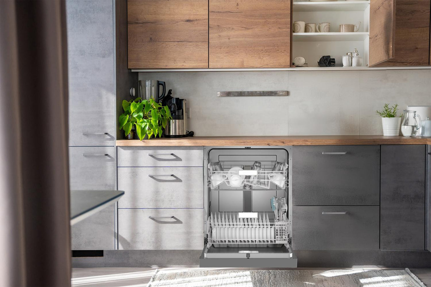 Sharp SDW6504MS Sharp 24 In. Stainless Steel Hybrid 52Db Dishwasher