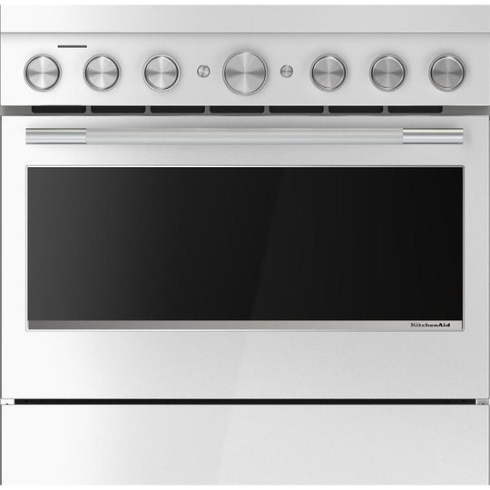 Kitchenaid KFIS936SSS 36-Inch 6-Element Induction Freestanding Commercial-Style Range With Air Fry