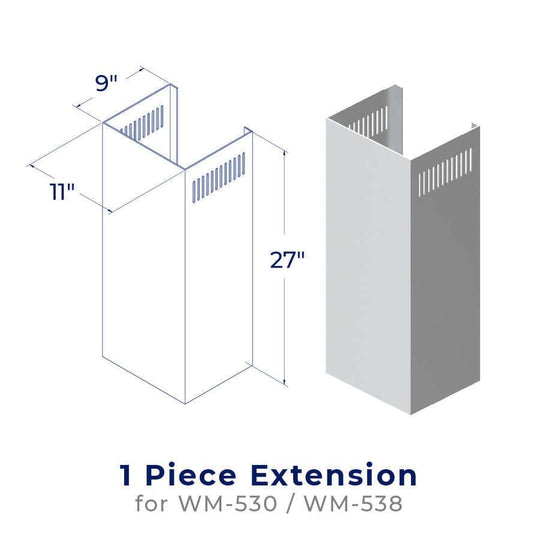 Hauslane CHE001 Chimney Extension - Che001 (Wm-530 / Wm-538)