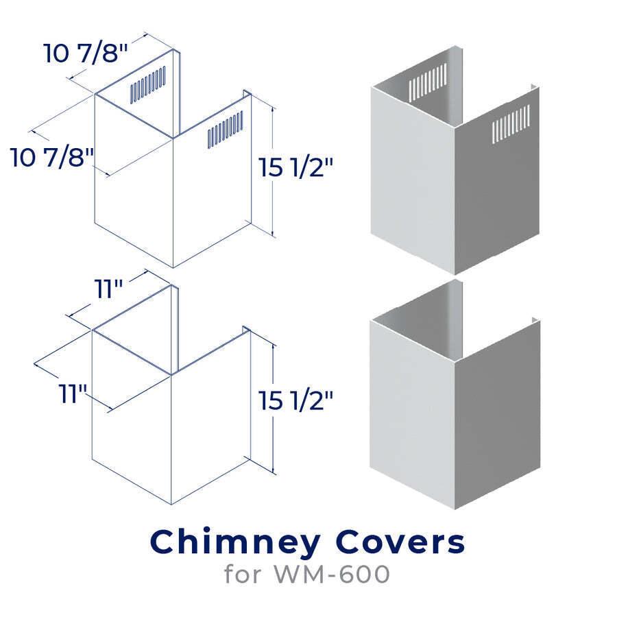 Hauslane CHK004 Chimney Cover Kit - Chk004 (Wm-600) Range Hood Accessories