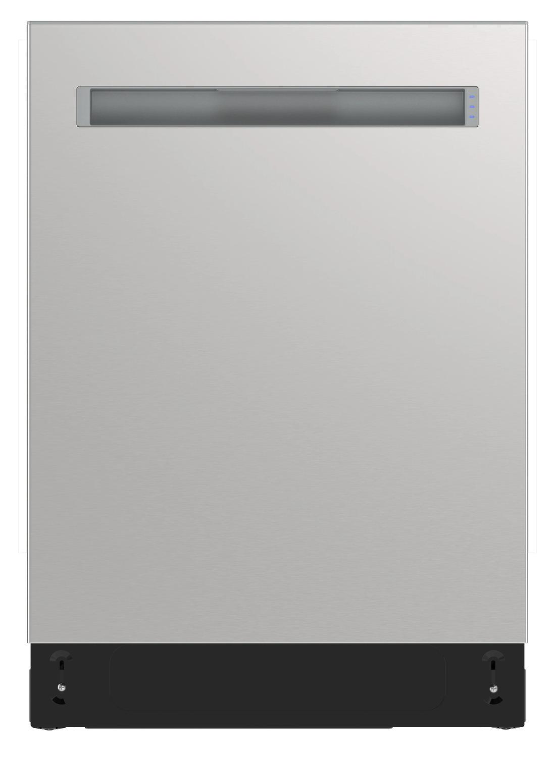 Sharp SDW6735DNS 24" Top Control Stainless Steel Pocket Handle 49 Dba Dishwasher With Auto Door Open