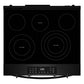 Whirlpool WSES5030SB 30-Inch Electric Smart Range With Air Cooking Technology