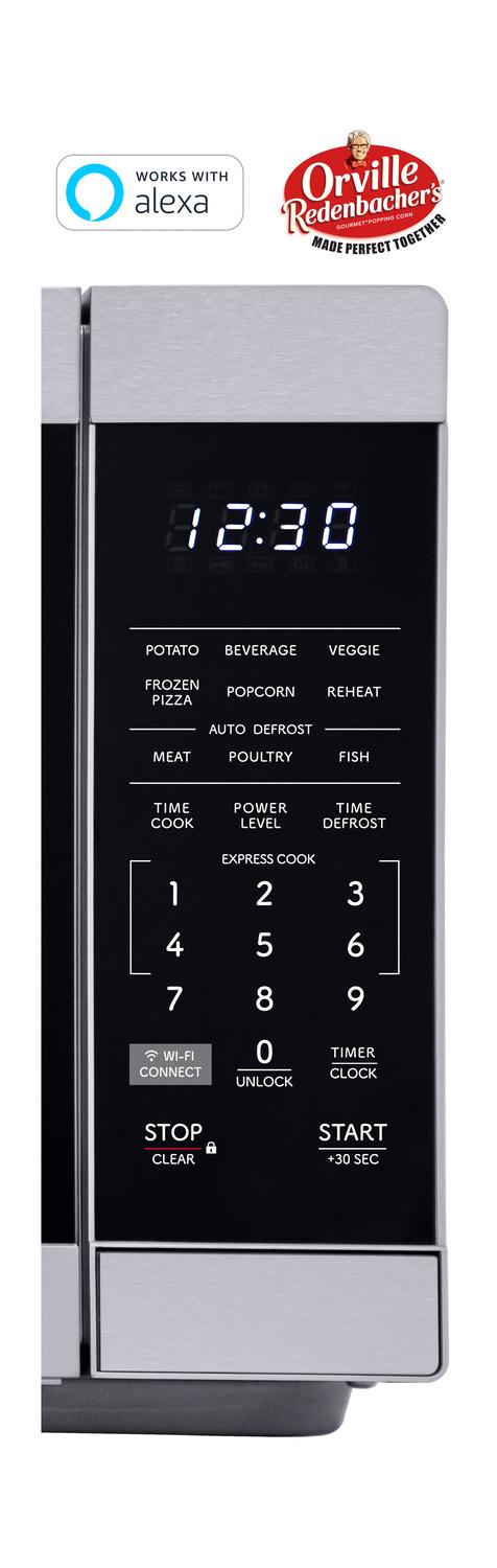 Sharp SMC1169KS Sharp 1.1 Cu. Ft. 1000W Smart Stainless Steel Countertop Microwave Oven