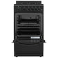 Element Appliance EGR204MCCB Element 1.9 Cu. Ft. 20 Gas Range - Black (Egr204Mccb)