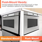 Sharp SMD2430MS Sharp 24 In. 1.2 Cu. Ft. Built-In Microwave Drawer™ Oven In Stainless Steel
