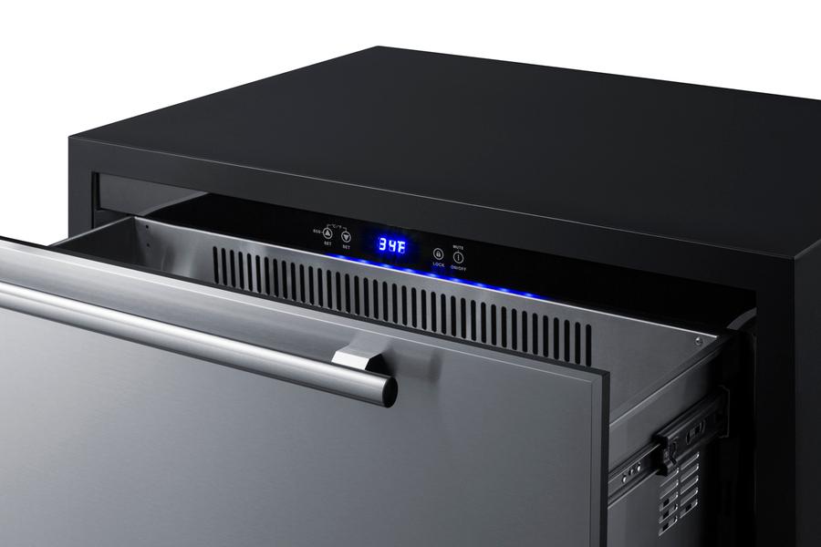 Summit SPR36DROS 36" Wide Outdoor 2-Drawer All-Refrigerator