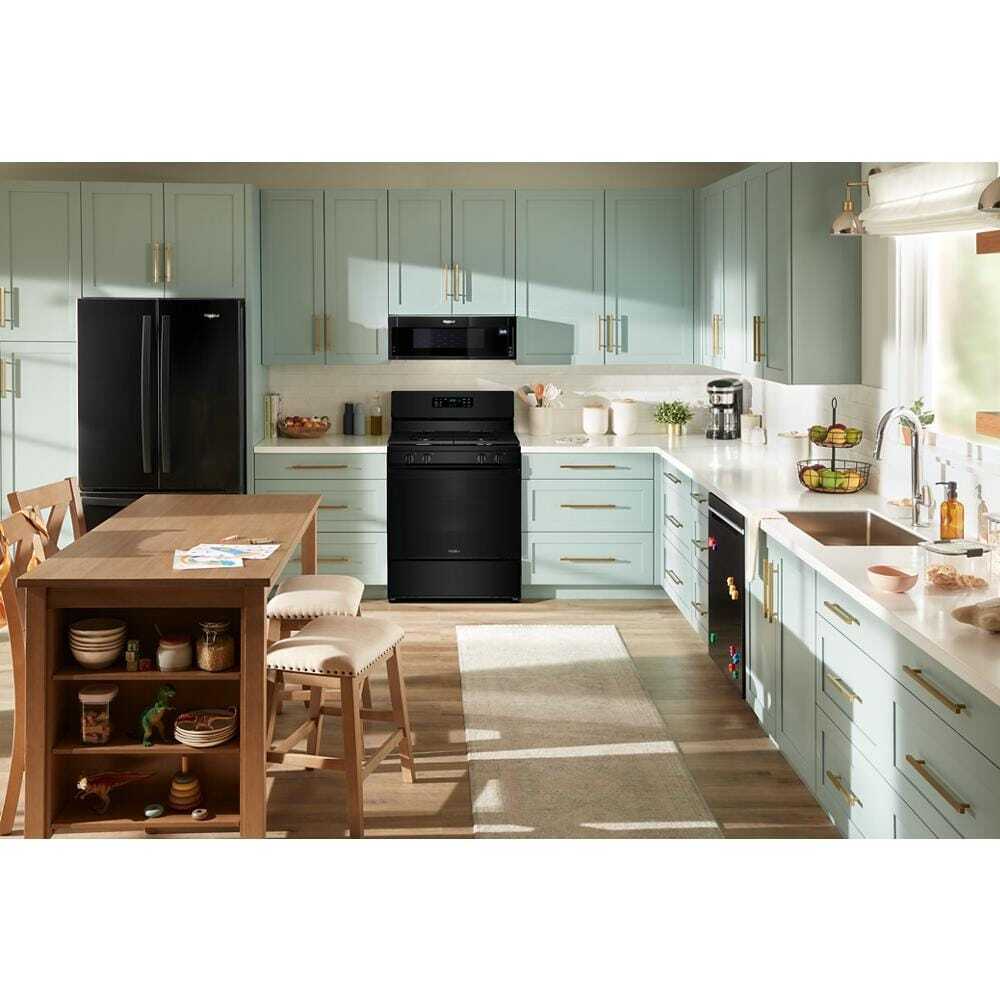 Whirlpool WFGS3030RB 30-Inch Gas Range With Crispy Mode And Dishwasher Safe Grates