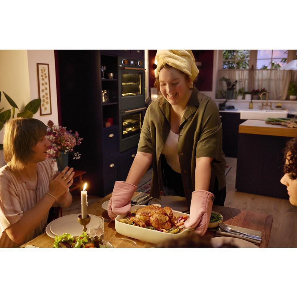 Kitchenaid KOED930SBE 30-Inch Smart Electric Double Wall Oven With Intelligent Cooking Camera - Black Ore