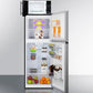 Summit MRF1089PLA Microwave/Refrigerator-Freezer Combination With Allocator