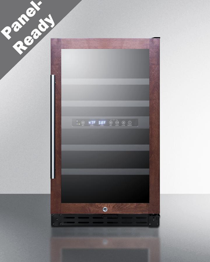 Summit SWC182ZPNRADA 18" Wide Built-In Wine Cellar, Ada Compliant (Panel Not Included)